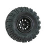 RPM R/C Products Black 2.2 Revolver Rock Crawler Wheels Wide Wheelbase  RPM82232