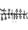Associated RC10B84 Battery Holder And Fan Mount Set ASC92505