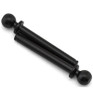 JConcepts RC10b3/RC10t3 Titanium 5.5mm Kingpin Ball Studs (Black) (2) JCO5287-2