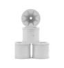 JConcepts RC10t Pioneer 2.2 Bearing Front Wheels (White) (4) JCO3468W