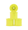 JConcepts RC10t Pioneer 2.2 Bearing Front Wheels (Yellow) (4) JCO3468Y