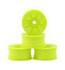 JConcepts RC10t Pioneer 2.2 Narrow Front Wheels (Yellow) (4) JCO3467Y