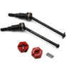 Exotek Arrma Typhon/Granite Rear Steel CVD Driveshafts & Aluminum Hex A EXO2286