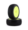 GRP Tires Plus Pre-Mounted 1/8 Buggy Tires (2) (Yellow) (Extra Soft) GRPGBY11X
