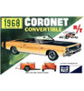MPC 1968 D0DGE Coronet Convertible w/Trailer 1/25 Plastic Model Kit MPC978