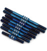 JConcepts RC10 Worlds Fin titanium turnbuckle set - burnt blue 8pc JCO2229-1