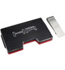 Hot Racing Aluminum Slim Card Holder Money Clip Red Black HCH8802