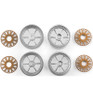 Associated RC10ds Wheels Front and Rear ASC8827