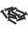 Tekno RC Flat Head Screws M4x15mm Black EB48 (10) TKR1346