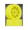 JConcepts Hazard 1.9 inch RC10 Front Wheels Yellow (2) JCO3358Y