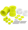 JConcepts Tribute 2.6 x 3.6 inch Monster Truck Wheel Yellow 2 JCO3377Y