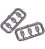 Schumacher Racing Front Yoke Inserts (3 Sets) - St2 SCHU8551