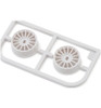 Kyosho Mini-Z Awd Multi Wheel (White) (2) (0mm Offset) KYOMDH100W-N0B