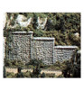 Woodland Scenics N Retaining Wall Random Stone 6 WOOC1161