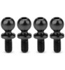 JConcepts Jci 5.5 X 6mm Revolved Titanium Ball-Stud Stealth Black 4pc JCO5132-2