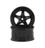 DS Racing Drift Element 5 Spoke Drift Wheels (Triple Black w/Silver  DSC-DE-006