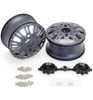 CEN Racing Kg1 Kd004 Duel Front Dually Wheel Gunmetal Anodized 2 CEGCKD0657