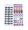 Yokomo Big Bore Shock Set for Yd-2 Series (Purple)(Y2-Sbbspa) YOKY2-SBBSPA