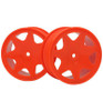 HPI Ultra 7 Wheels Orng 35mm Brama 10b RTR (2) HPI100623
