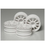 Tamiya Suzuki Swift/M-Chassis Wheels White 4 TAM51237