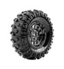 Louise RC Cr-Rowdy 1:10 1.9 Crawler Class 1 Tires 12mm Hex On Black LOULT3347VBC