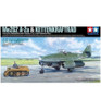 Tamiya 1/48 Messerschmitt Me262 A-2a w/Kettenkraftrad Plastic Model TAM25215