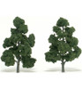 Woodland Scenics Pre-Assembled Tree Medium Green 7-8 inch pack of 2 WOOTR1518
