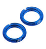 JConcepts Fin 12mm Shock Collar Blue 2 :B5M T5M SC5M B6 JCO2491-1