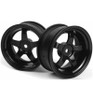 HPI Work Meister S1 Wheel Black 26mm 3mm Os/2 pieces HPI160524