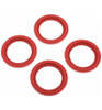 JConcepts Tribute Wheel Mock Beadlock Rings-glue-on 4pc Red JCO2651-7