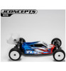 JConcepts P2 - TLR 22X Body W/ Carpet - Turf - Dirt Wing ? Light-Weight JCO0708L