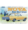 Moebius Models 1/25 1964 Chevy Nova Super Sport Plastic Model Kit MOE2320