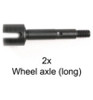 Tamiya RC Wheel Axle 58395 TAM9808153