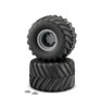 JConcepts Renegades Yellow Compound Tire Pre-Mounted On Silver #341 JCO3085-4099