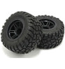 Kyosho Glued Tire & Wheel Set (RAGE2.0/BK/2 pieces) KYOFATH501BK