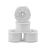 JConcepts Pioneer - RC10b7/RC10b7d 2.2 2WD/4WD Buggy Rear Wheel White JCO3466W
