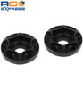 Vanquish Slw Hex Hub Set (Black) (2) (225) VPS07111