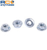 Schumacher Racing Serrated M4 Steel Wheel Nut Pk4 SCHCR024