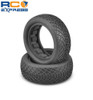 JConcepts Ellipse Silver Compound Tires Fits 2.2 Buggy Front Wheel JCO319706