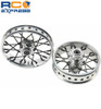 Hot Racing Losi Promoto MX 24 Wire Black Spoke Silver Wheel Set LPC524B08