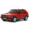 Tamiya 1/10 R/C Volkswagen Golf Ii Gti 16v Red Painted Body Mb-01 TAM47516