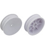 Associated 2WD Slim Front Wheels 2.2 12mm hex white ASC91757