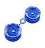 Tamiya Star-Dish Wheels Blue 4WD Buggy Front TAM54681
