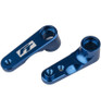 Associated RC10b6.4 Ft Steering Bellcranks Blue Aluminum ASC91983