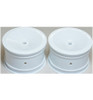 Mugen 2WD Rear Wheels 2.2in 12mm Hex 2 pieces (White): Msb1 MUGB2902W