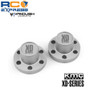 Vanquish Center Hubs XD Series Clear Anodized VPS07721