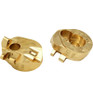 Hot Racing Axial SCX10 3 132g Brass Currie F9 Portal Steering Knuckles AUTB21HX