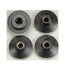 HPI Flanged Locknut M5x8mm Black Svg X (4) HPIZ680