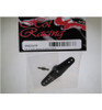 Hot Racing Futaba D Lock servo D arms Black SH225LF01