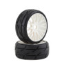 GRP Tires Gt - To3 Revo Belted Pre-Mounted 1/8 Buggy Tires (White) GRPGTH03-XB3